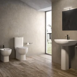 RAK Tonique Close Coupled Fully Back to Wall Toilet & Soft Close Seat