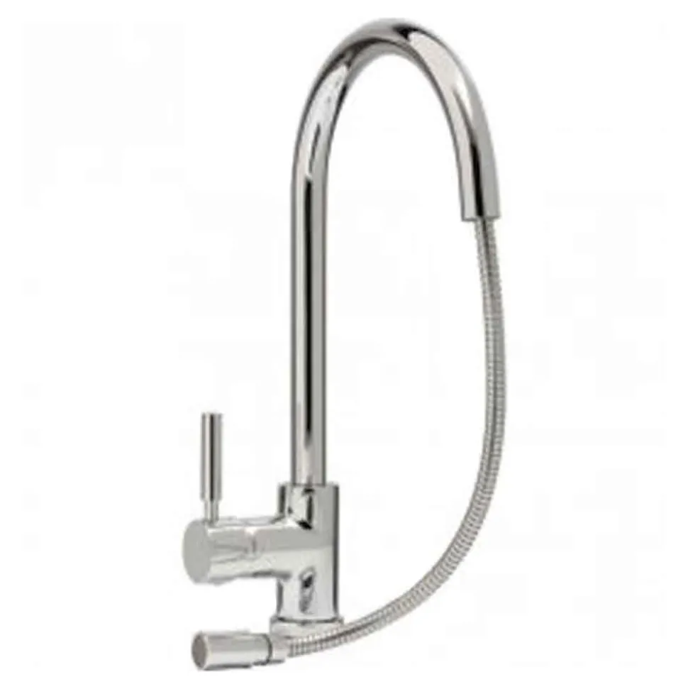 Rangemaster Aquatrend Single Lever Kitchen Mixer Tap with Pull Out Spout