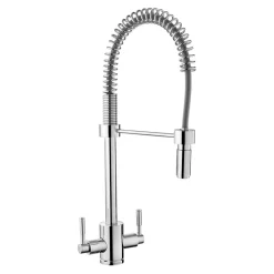 Rangemaster Aquatrend Spring Kitchen Mixer Tap with Pull Out Spout