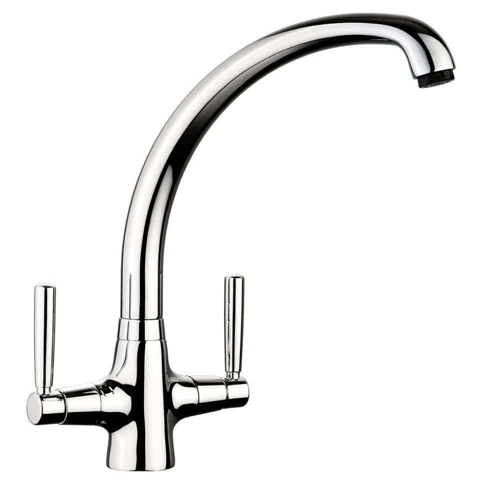 Rangemaster Aquavibe Monobloc Kitchen Sink Mixer Tap - Chrome