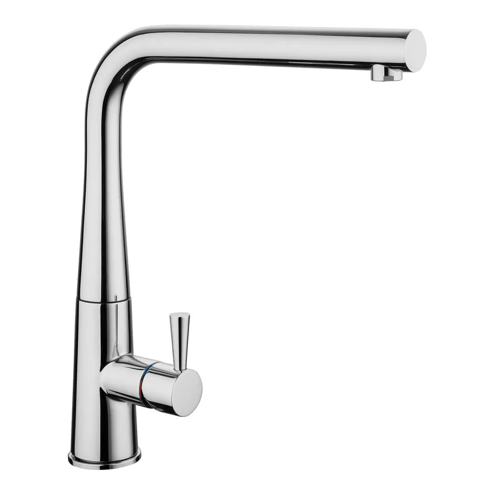 Rangemaster Conical Single Lever Mono Kitchen Mixer Tap - Polished Chrome