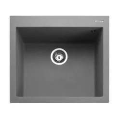 Rangemaster Oridian Inset 1 Bowl Igneous Granite Composite Kitchen Sink & Waste Kit - 570 x 500mm