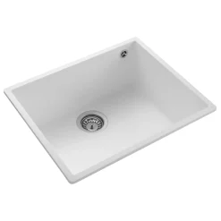 Rangemaster Oridian Undermount 1 Bowl Igneous Granite Composite Kitchen Sink & Waste Kit - 540 x 440mm