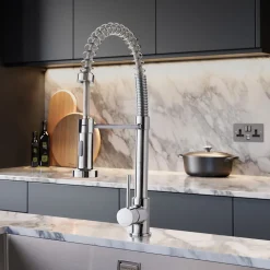 Rangemaster Pro Spray Kitchen Mixer Tap with Pull Out Spout