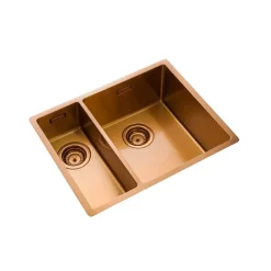 Rangemaster Spectra 1.5 Bowl Inset or Undermount Stainless Steel Kitchen Sink & Waste - 555 x 440mm