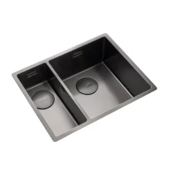 Rangemaster Spectra 1.5 Bowl Inset or Undermount Stainless Steel Kitchen Sink & Waste - 555 x 440mm