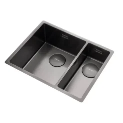 Rangemaster Spectra 1.5 Bowl Inset or Undermount Stainless Steel Kitchen Sink & Waste - 555 x 440mm