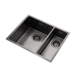 Rangemaster Spectra 1.5 Bowl Inset or Undermount Stainless Steel Kitchen Sink & Waste - 555 x 440mm
