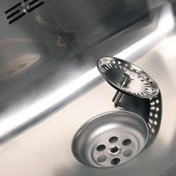 Reginox Comfort Round Bowl Stainless Steel Kitchen Sink & Waste - 440 x 440mm