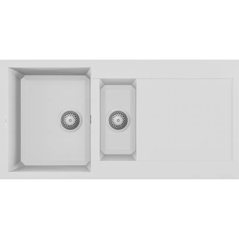 Reginox Elleci Easy 15 1.5 Bowl Granite Composite Inset Kitchen Sink & Waste - 1000 x 500mm
