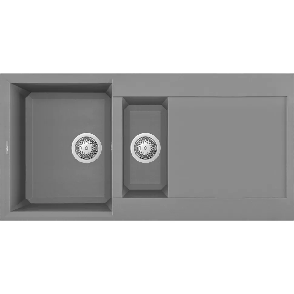 Reginox Elleci Easy 15 1.5 Bowl Granite Composite Inset Kitchen Sink & Waste - 1000 x 500mm