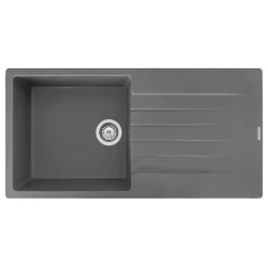 Reginox Harlem 1 Bowl Granite Composite Kitchen Sink & Waste Kit - 1000 x 500mm