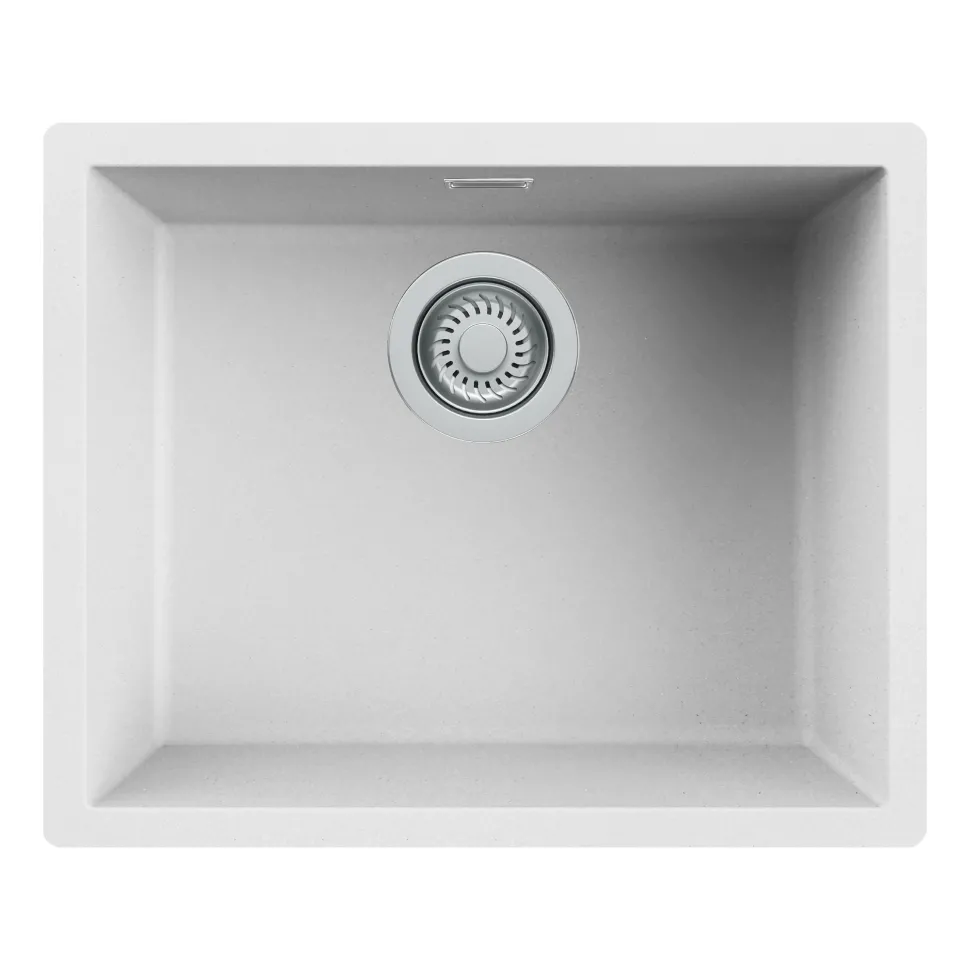 Reginox Multa 50 Single Bowl Granite Composite Inset / Undermount Kitchen Sink & Waste - 556 x 456mm