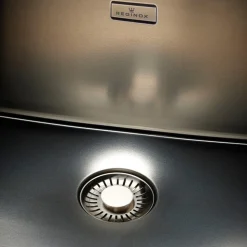 Reginox New York 1 Bowl Undermount or Inset Stainless Steel Kitchen Sink & Integrated Waste - 440 x 440mm