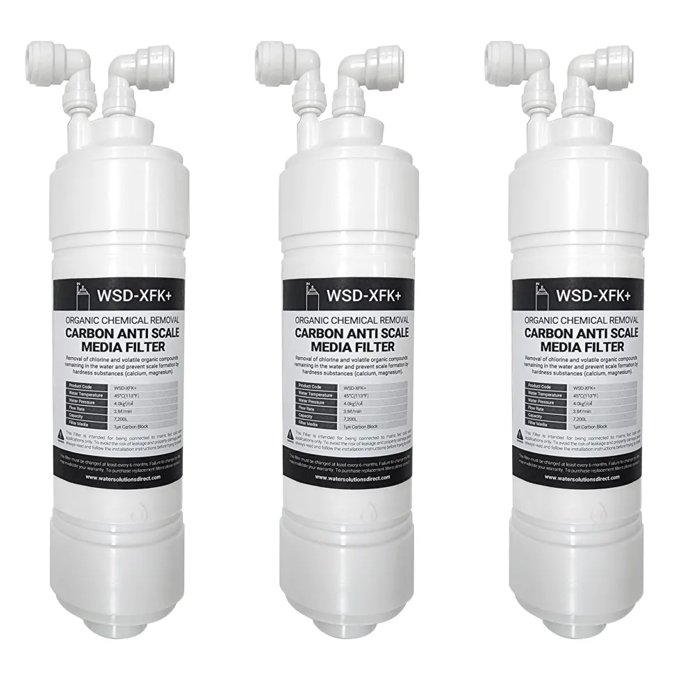 Replacement Filter for Vellamo Kaffe 3-in-1 Instant Hot Water Tap - 3 pack