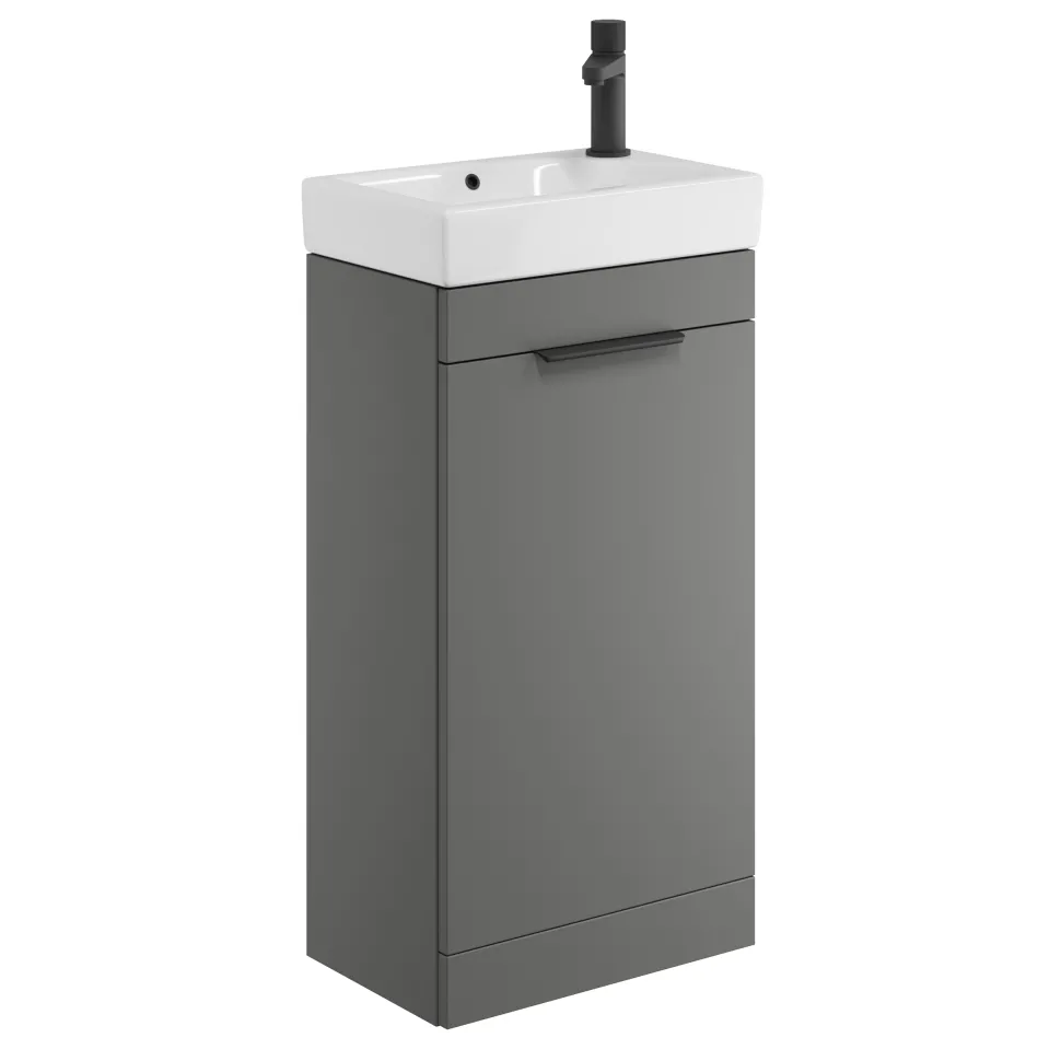Riley 455mm Cloakroom Floorstanding Vanity Unit & Basin