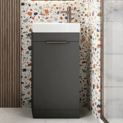Riley 455mm Cloakroom Floorstanding Vanity Unit & Basin