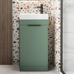 Riley 455mm Cloakroom Floorstanding Vanity Unit & Basin