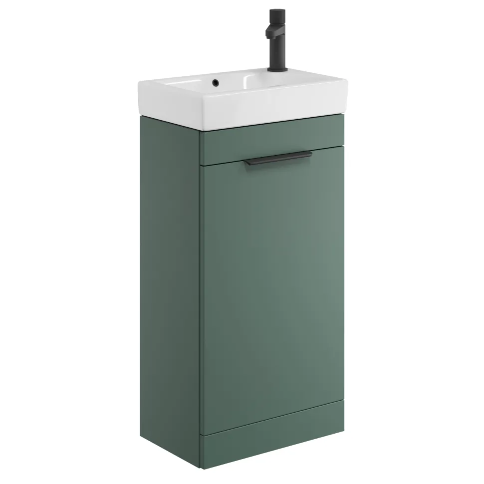 Riley 455mm Cloakroom Floorstanding Vanity Unit & Basin