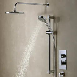 Roper Rhodes Event Round Dual Function Shower System With Fixed Shower Head