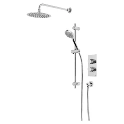 Roper Rhodes Event Round Thermostatic Dual Function Concealed Shower System