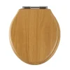 Roper Rhodes Greenwich Soft Close Toilet Seat - Oak Finish