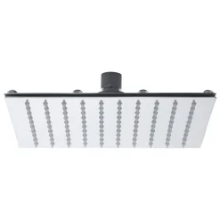 Roper Rhodes Square 230mm Shower Head - Polished Stainless Steel