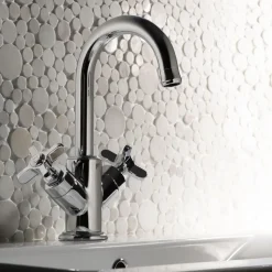 Roper Rhodes Wessex Basin Mixer with Clicker Waste
