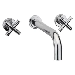 Sagittarius Avant Wall Mounted 3 Hole Bath Filler with 180mm Spout