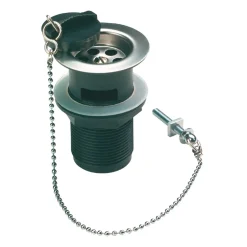 Sagittarius Basin Waste, Plastic Flange & Poly Plug (Slotted)
