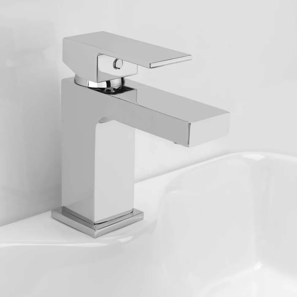 Sagittarius Blade Monobloc Basin Mixer with Clicker Waste
