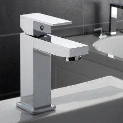Sagittarius Blade Monobloc Basin Mixer with Clicker Waste
