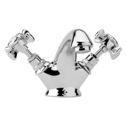 Sagittarius Churchman Monobloc Basin Mixer with Clicker Waste
