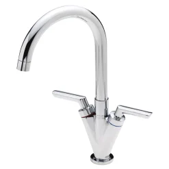 Sagittarius Contract Twin Lever Monobloc Kitchen Mixer