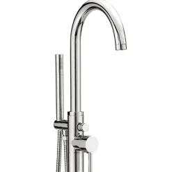 Sagittarius Ergo Floor Mounted Bath Shower Mixer & No.1 Kit