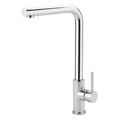 Sagittarius Ergo Lever Tall Basin Mixer Tap with Sprung Waste
