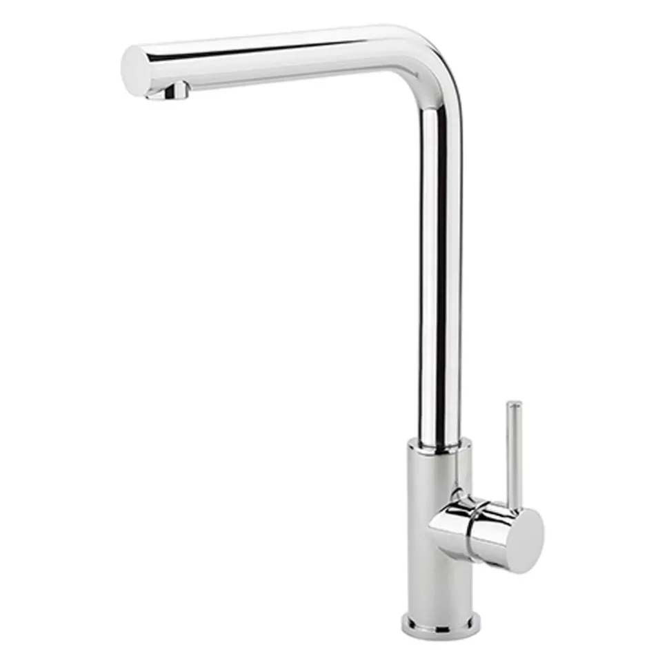 Sagittarius Ergo Lever Tall Basin Mixer Tap with Sprung Waste