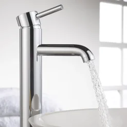 Sagittarius Ergo Tall Basin Monobloc Mixer with Clicker Waste