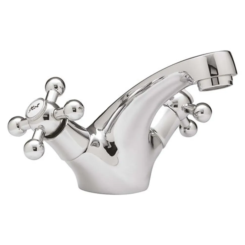 Sagittarius Fantasy Crosshead Mono Basin Mixer with Pop Up Waste