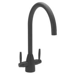 Sagittarius Forme Mono Kitchen Mixer Tap - Black