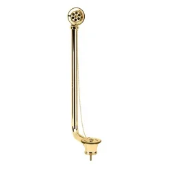 Sagittarius Gold Exposed Plug & Chain Bath Waste with Overflow & Retainer