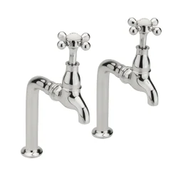 Sagittarius Kensington Bib Taps And Stands - White
