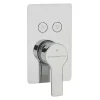 Sagittarius Livorno 2 Outlet Concealed Thermostatic Push Button Shower Valve
