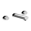 Sagittarius Oveta 3 Hole Wall Mounted Bath Mixer