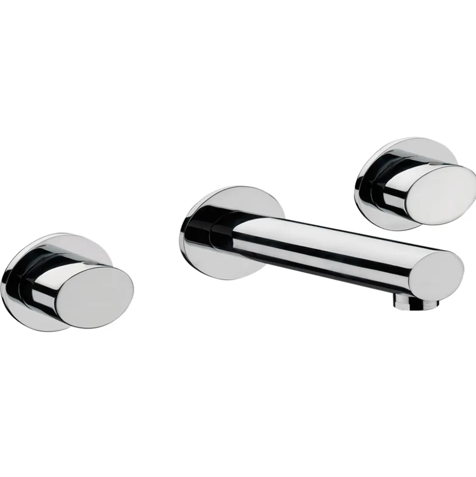 Sagittarius Oveta Wall Mounted Basin Mixer