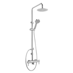 Sagittarius Piazza Exposed Thermostatic Shower Valve with Rigid Riser & Handset