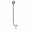 Sagittarius Polished Chrome Exposed Plug & Chain Bath Waste with Overflow