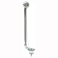 Sagittarius Polished Chrome Exposed Plug & Chain Bath Waste with Overflow