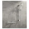 Sagittarius Sirio Exposed Thermostatic Shower Valve and Slide Rail Kit