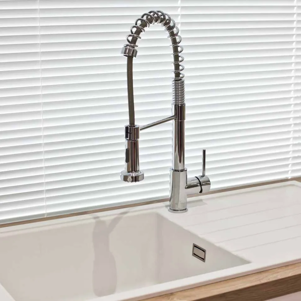 Sagittarius Trieste Kitchen Sink Mixer with Pullout Spray
